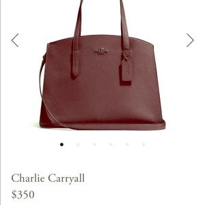 Coach Charlie tote/ croosbody